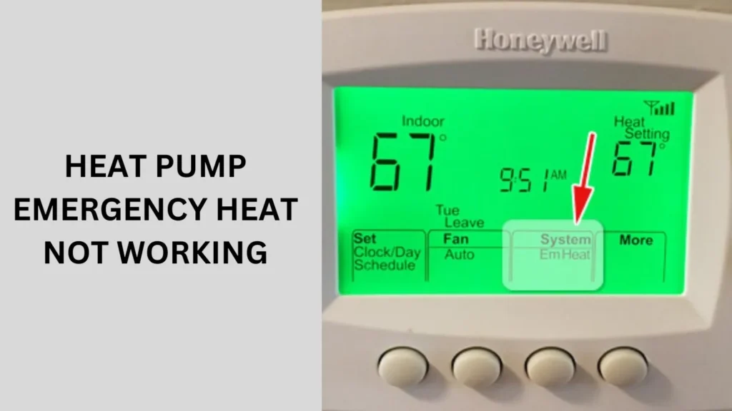 Heat Pump Emergency Heat Not Working