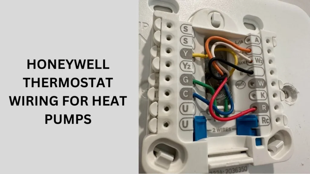 Honeywell Thermostat Wiring For Heat Pumps