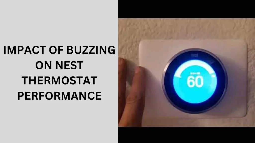 Impact of Buzzing on Nest Thermostat Performance