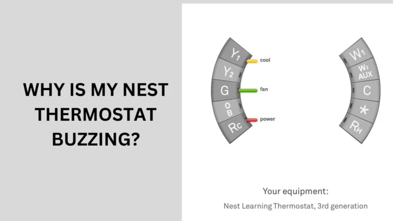 Why Is My Nest Thermostat Buzzing