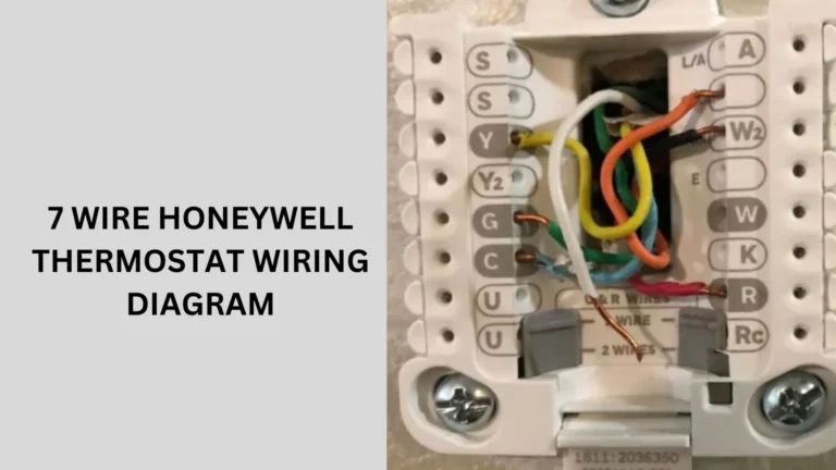 7 Wire Honeywell Thermostat Wiring Diagram