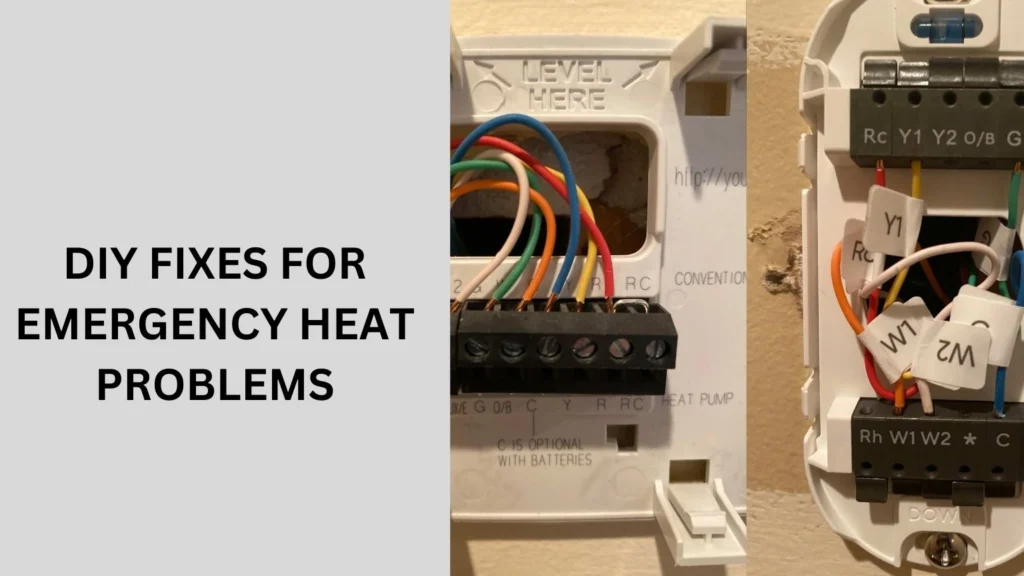 DIY Fixes for Emergency Heat Problems