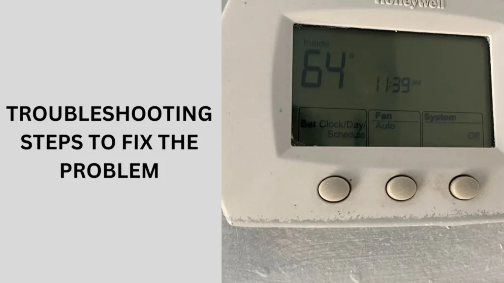 Troubleshooting Steps to Fix the Problem