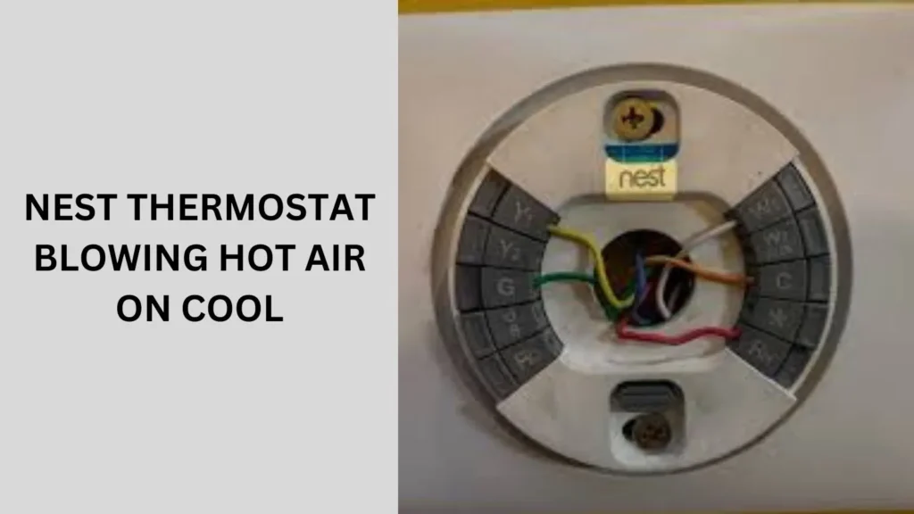 Nest Thermostat Blowing Hot Air On Cool