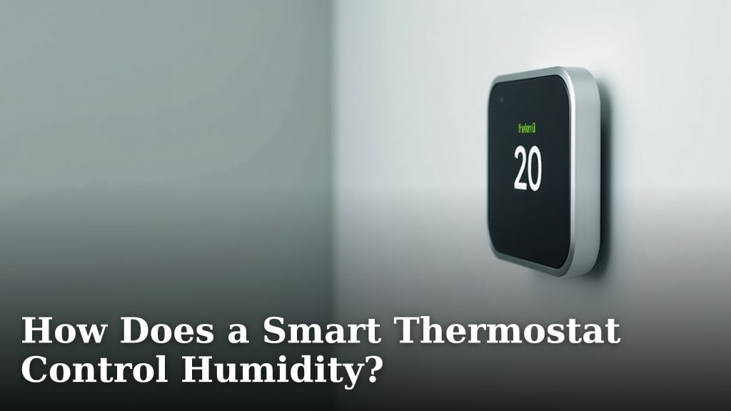 How Does a Smart Thermostat Control Humidity?