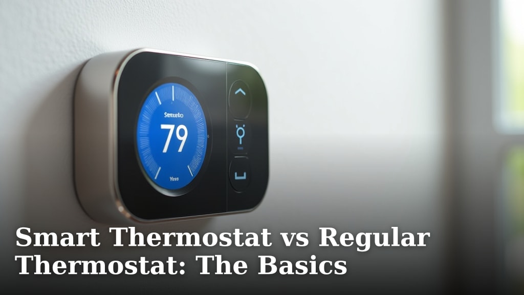 Smart Thermostat vs Regular Thermostat: The Basics