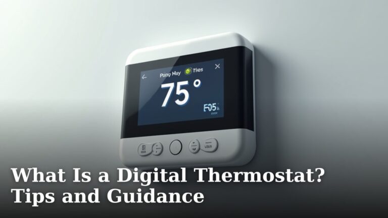 What Is a Digital Thermostat? Tips and Guidance