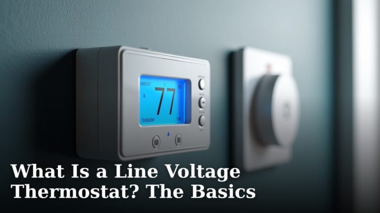 What Is a Line Voltage Thermostat? The Basics