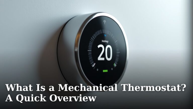 What Is a Mechanical Thermostat? A Quick Overview