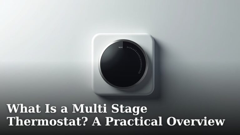 What Is a Multi Stage Thermostat? A Practical Overview
