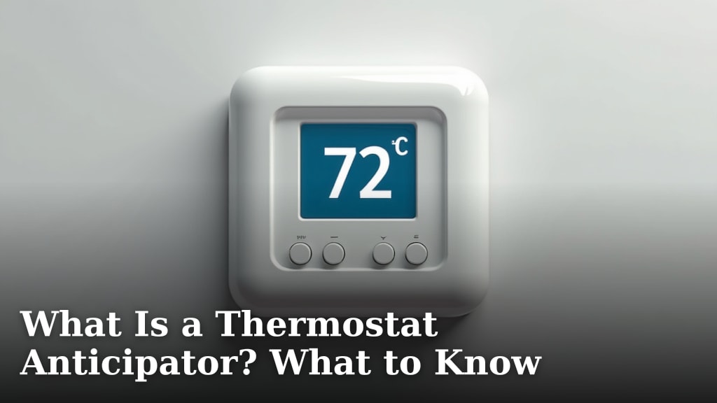 What Is a Thermostat Anticipator? What to Know