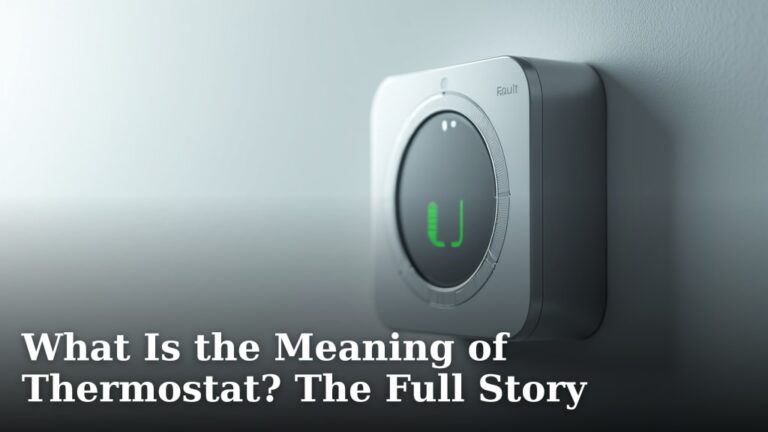 What Is the Meaning of Thermostat? The Full Story