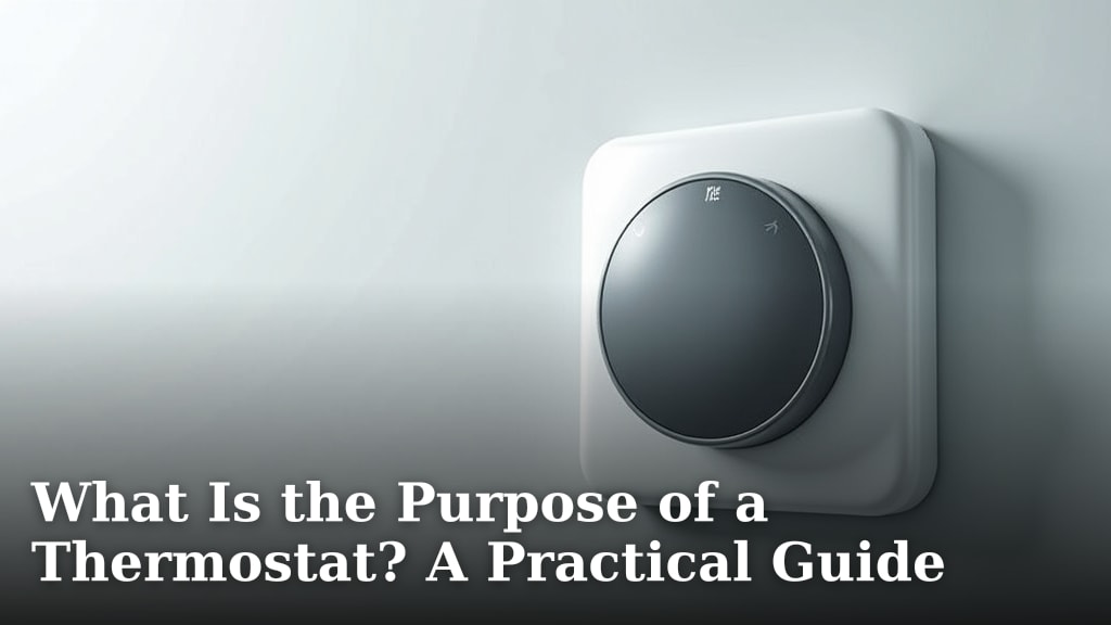 What Is the Purpose of a Thermostat? A Practical Guide