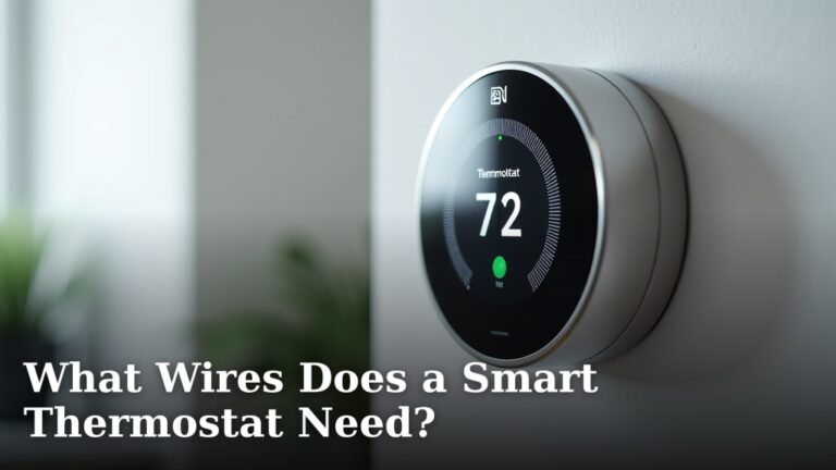 What Wires Does a Smart Thermostat Need?